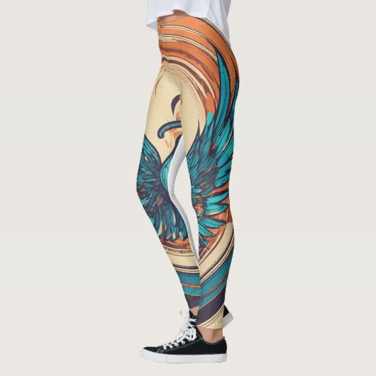 "Vleugels in beweging" Leggings (Links)