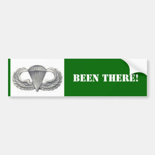 vleugels in de lucht, BEN HIER! Bumpersticker