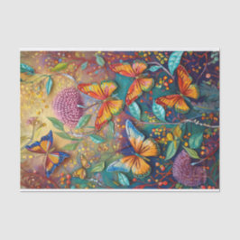 Vleugels op vuur, Late Summer Butterflies Tissuepapier