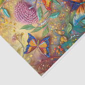 Vleugels op vuur, Late Summer Butterflies Tissuepapier (Detail)