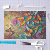 Vleugels op vuur, Late Summer Butterflies Tissuepapier (Craft)