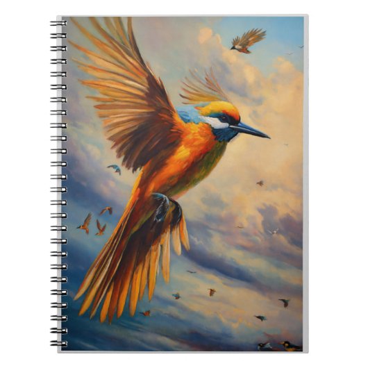 Vleugels over de wind notitieboek (Voorkant)