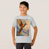 Vleugels over de wind t-shirt (Voorkant volledig)