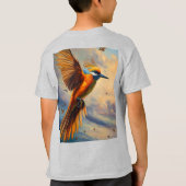 Vleugels over de wind t-shirt (Achterkant)