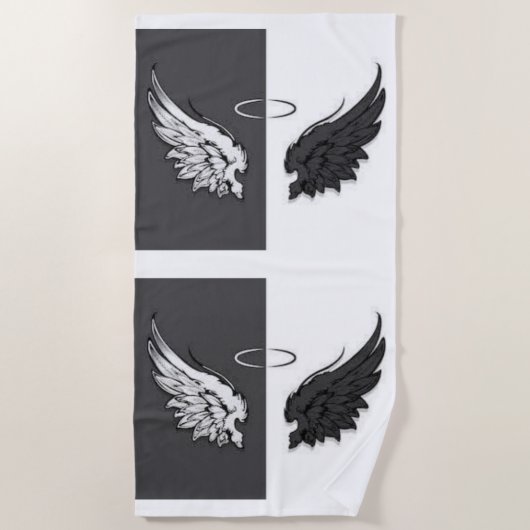 vleugels strandlaken (Voorkant)