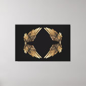 Vleugels tegenover elkaar afbeelding gedrukt op Pr Canvas Afdruk (Voorkant)