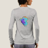 Vleugels Tri-Blend Shirt (Achterkant)