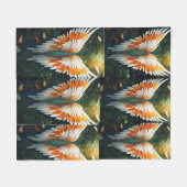 Vleugels van Ascendancy Blanket Fleece Deken (Voorkant (Horizontaal))