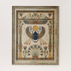 Vleugels van de Dageraad: Oude Egyptische Zon Scar Legpuzzel
