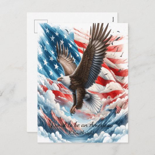 Vleugels van de dapperen feestdagenkaart (Voorkant / Achterkant)