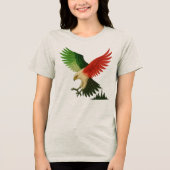 Vleugels van de Duinen Tri-Blend Shirt (Voorkant)