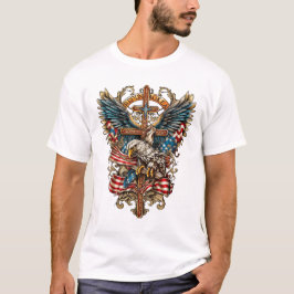 Vleugels van de Vrijheid Waar geloof en vrijheid h T-shirt