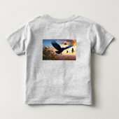 Vleugels van de wind: de kraai en de mus kinder shirts (Achterkant)