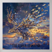 Vleugels van de Wind Eagle Puzzel Poster (Voorkant)