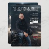 Vleugels van een Ruiter Rouwkaarten (Voorkant / Achterkant)