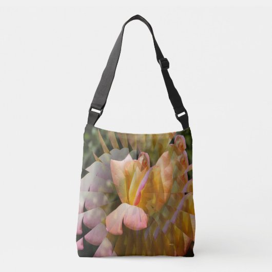 Vleugels van een Vredes roos...... Crossbody Tas (Voorkant)