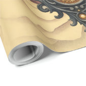 Vleugels van Eeuwigheid – De Tijdloze Bewaker. Cadeaupapier (Rol Hoek)