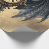 Vleugels van Eeuwigheid – De Tijdloze Bewaker. Cadeaupapier (Hoek)