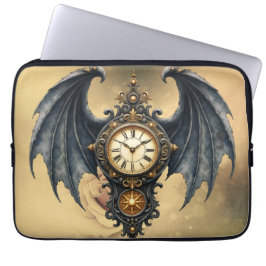 Vleugels van Eeuwigheid – De Tijdloze Bewaker. Laptop Sleeve