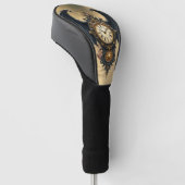 Vleugels van Ewigheid – De Tijdloze Bewaker. Golfheadcover (Schuin)