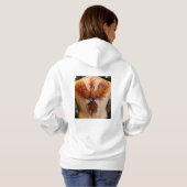 Vleugels van Flame Hoodie (Achterkant volledig)