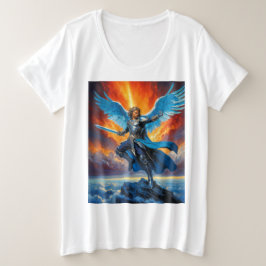 Vleugels van Glorie Grote Maat T-shirt