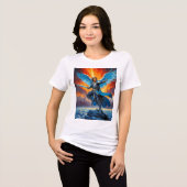 Vleugels van Glorie Tri-Blend Shirt (Voorkant volledig)