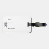 Vleugels van haar eigen bagagelabel (Achterkant horizontaal)