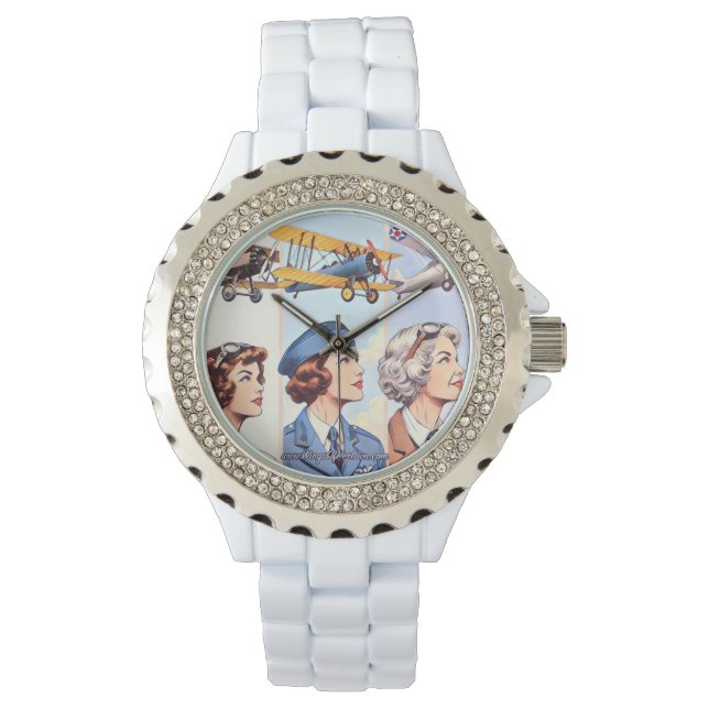 Vleugels van haar eigen horloge (Voorkant)