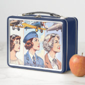 Vleugels van haar eigen lunchbox (In situ)