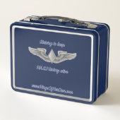 Vleugels van haar eigen lunchbox (Achterkant)