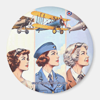 Vleugels van haar eigen magneet