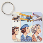 Vleugels van haar eigen sleutelhanger (Voorkant)