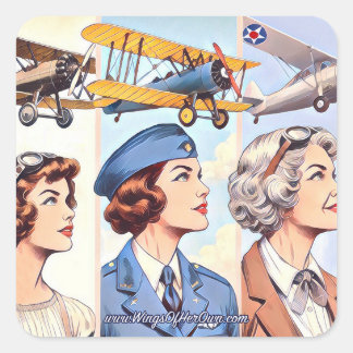 Vleugels van haar eigen stickers