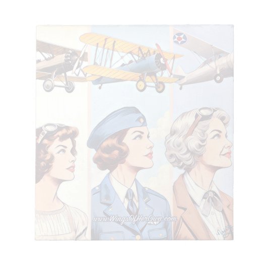 Vleugels van haar eigen sticky notes notitieblok (Voorkant)