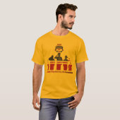 Vleugels van herinnering goud t-shirt (Voorkant volledig)