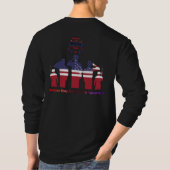 Vleugels van herinnering zwart t-shirt (Achterkant)