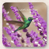 Vleugels van het Fonkelen van het Geloof de Bier Onderzetter (Voorkant)