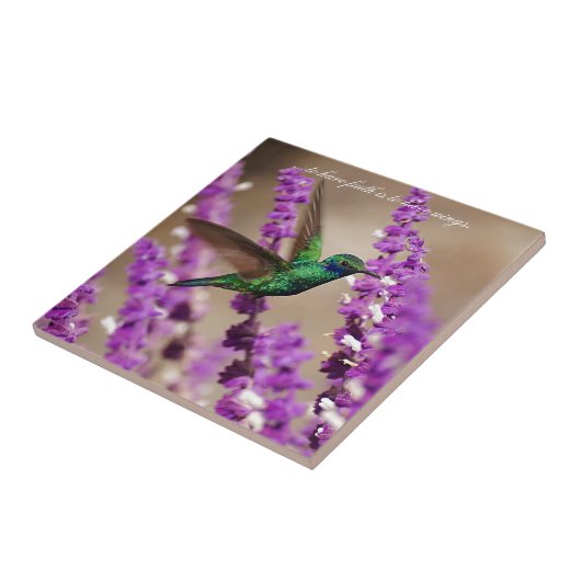 Vleugels van het Fonkelen van het Geloof de Tegeltje (Zijkant)