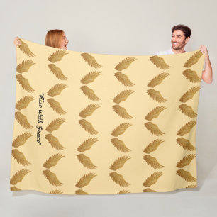 "Vleugels van het Licht" Fleece Deken