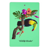 "Vleugels van het paradijs" Mini Klembord (Achterkant)