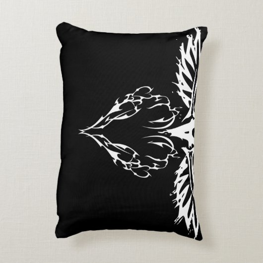 Vleugels van liefdeskussen accent kussen (Achterkant (Verticaal))