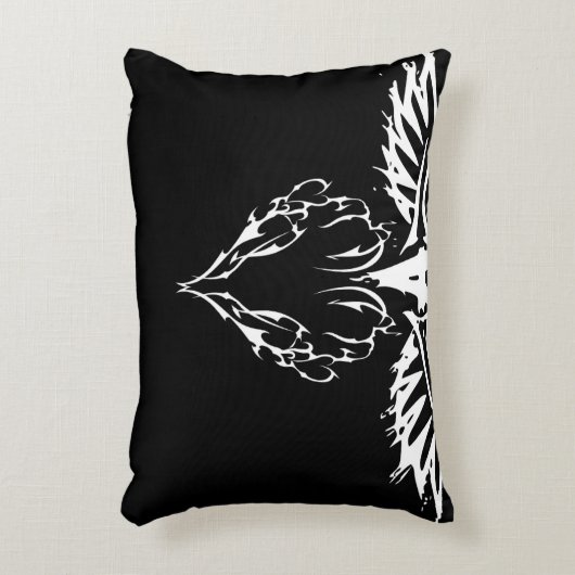 Vleugels van liefdeskussen accent kussen (Voorkant(Verticaal))