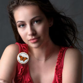 Vleugels van moed Multiple Sclerose Bewustzijn Ronde Button 5,7 Cm