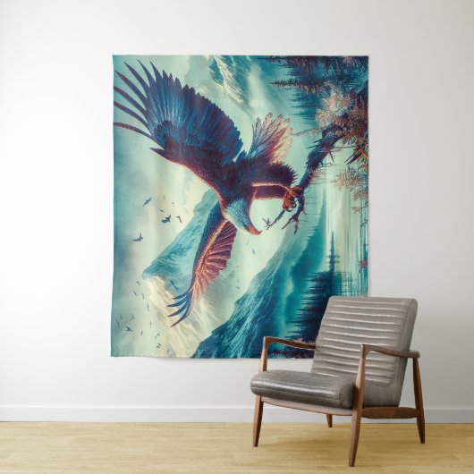 Vleugels van onafhankelijkheid wandkleed (In situ)