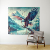 Vleugels van onafhankelijkheid wandkleed (In Situ (horizontaal))