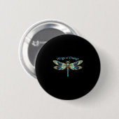 Vleugels van Verandering Ronde Button 5,7 Cm (Voorkant /achterkant)