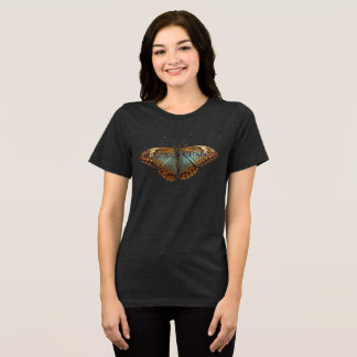 Vleugels van Verandering | Vlinder Natuur Grafisch Tri-Blend Shirt