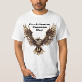 "Vleugels van vertrouwen: stijgend succes" T-shirt