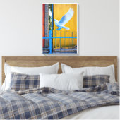 Vleugels van Vrede Canvas Afdruk (Insitu (Slaapkamer))